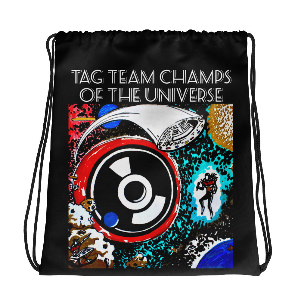 Drawstring bag - Tag Team Champs of the Universe