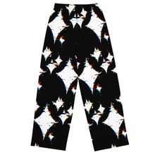 Load image into Gallery viewer, Unisex Wide-Leg Pants - Glitchy Stars
